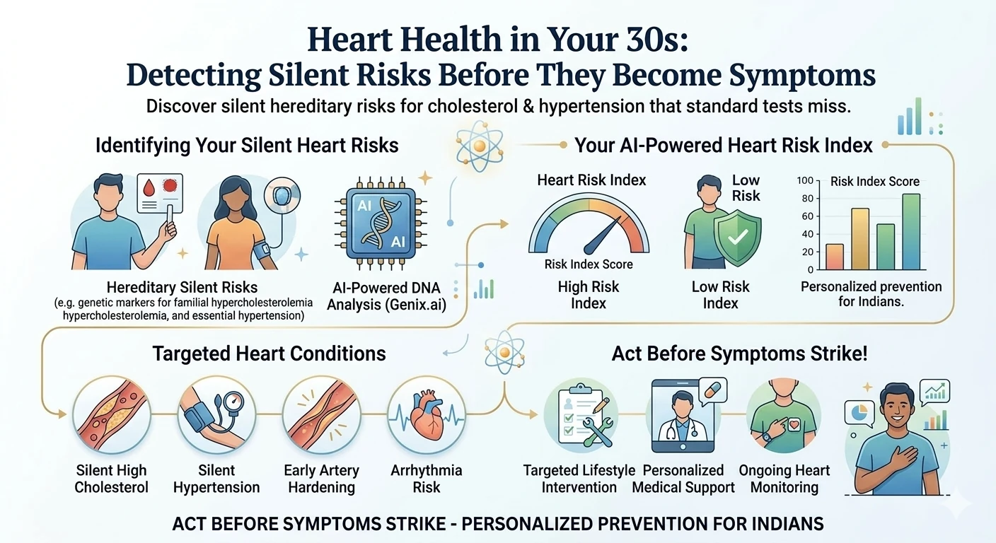 Heart Health in Your 30s: Detecting Silent Risks Before They Become Symptoms
